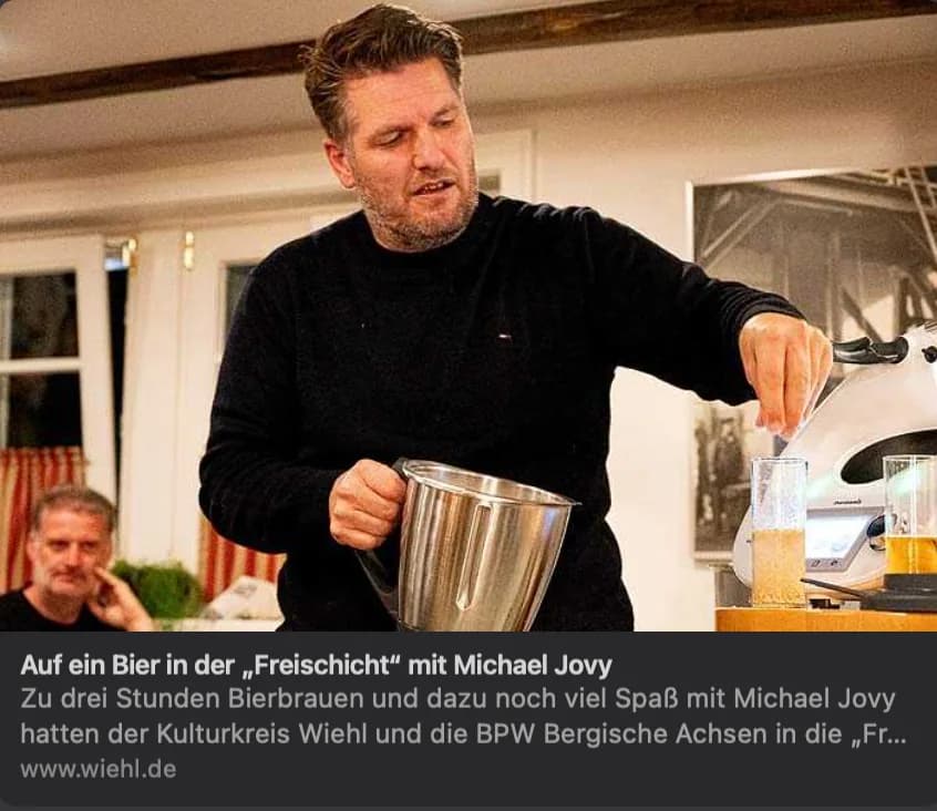 Pressebericht aus dem Kulturzentrum Wiehl über die Braukurs Comedy